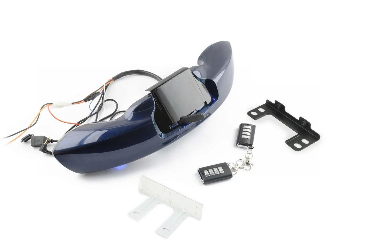 Аудиосистема траверсная NEO mod:MT610 2 сигнализация/МР3/USB/SD водонепроницаемая 2х5W Синий (2177140852)