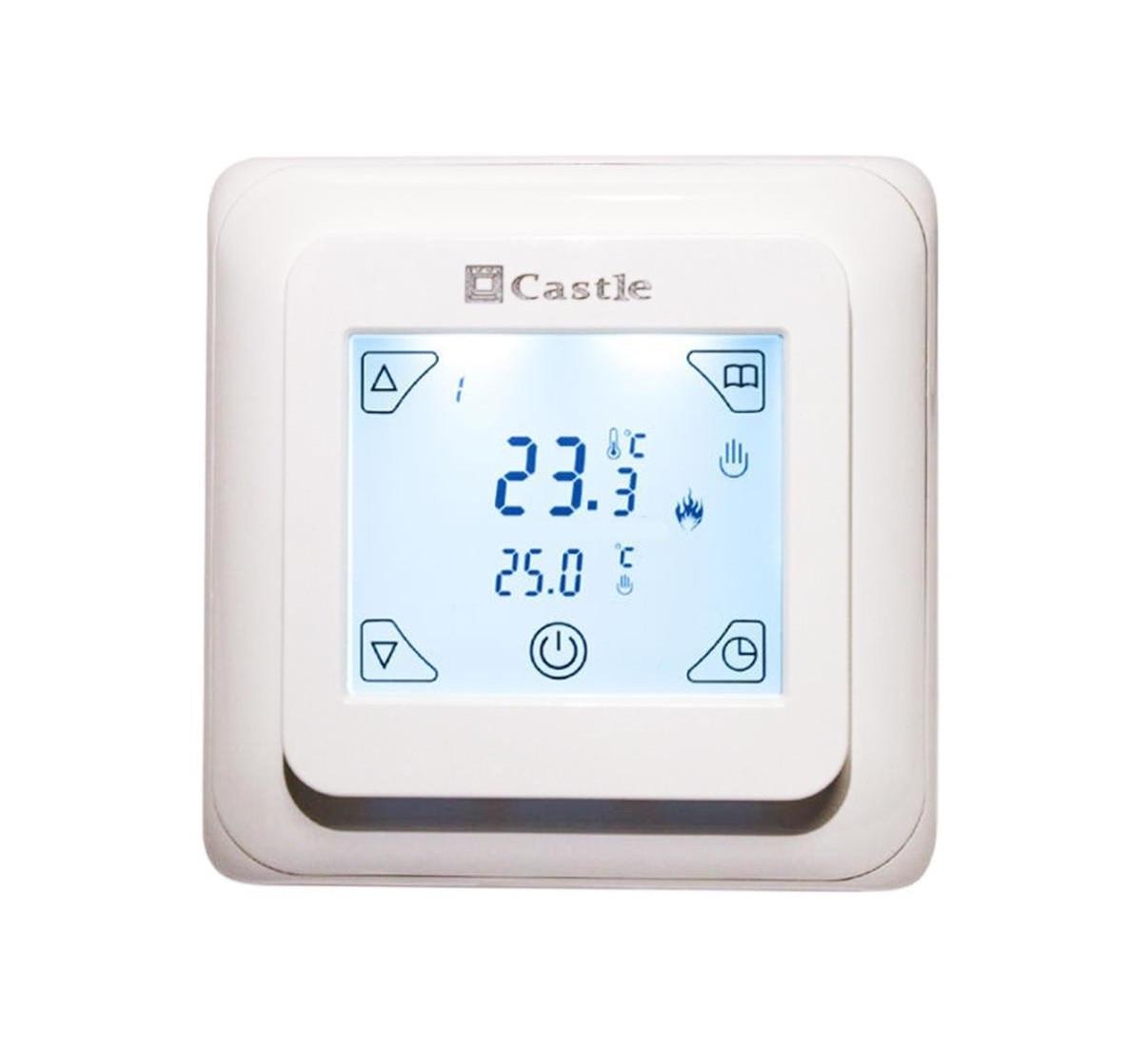 Терморегулятор программируемый сенсорный Castle V8 Терморегулятор программируемый сенсорный Castle V8