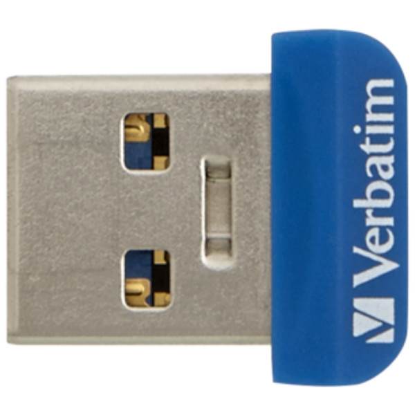 Флешка Verbatim Store&Stay Nano 32GB USB 3.0 Blue (98710) - фото 2