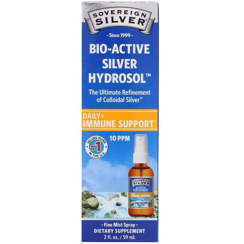 Колоїдне срібло Sovereign Silver Bio-Active Silver Hydrosol у дрібнодисперсному аерозолі 59 мл