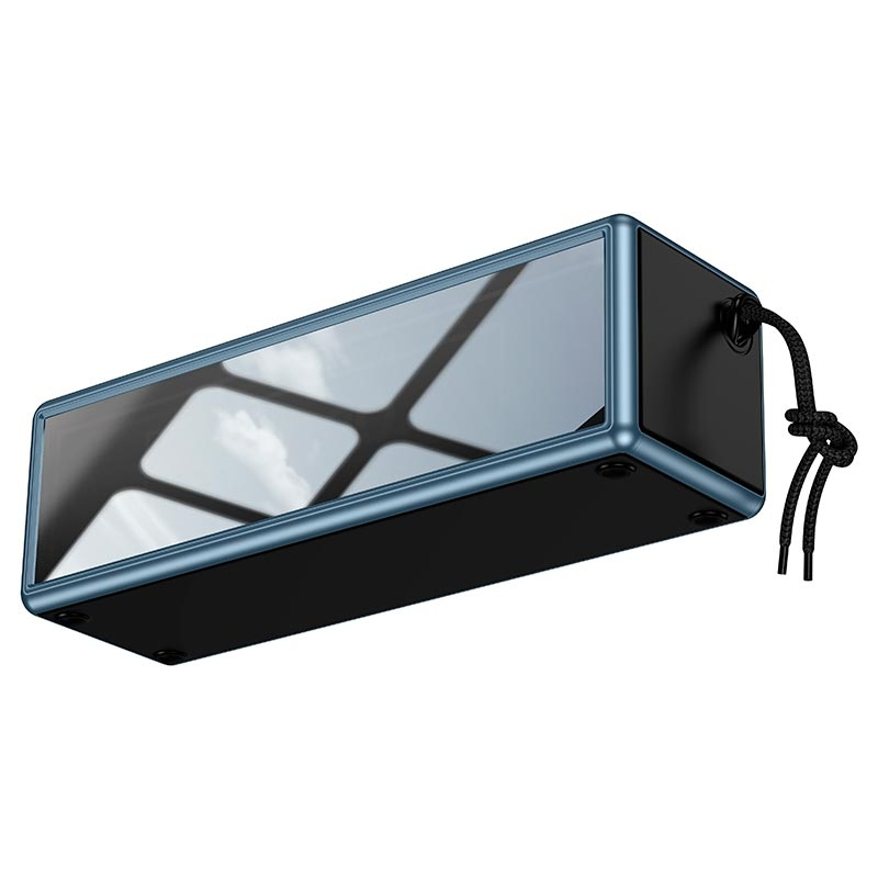 Колонка портативна Bluetooth Hoco HC40 Abyss Mirror Light Effect Black - фото 2