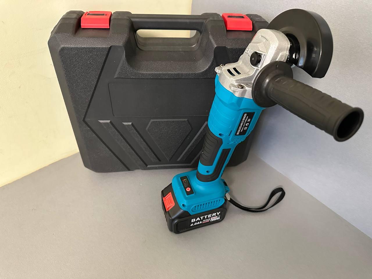 Болгарка акумуляторна LITHIUM POWER в кейсі 2 акумулятори 24V - фото 3 Болгарка акумуляторна LITHIUM POWER в кейсі 2 акумулятори 24V - фото 3