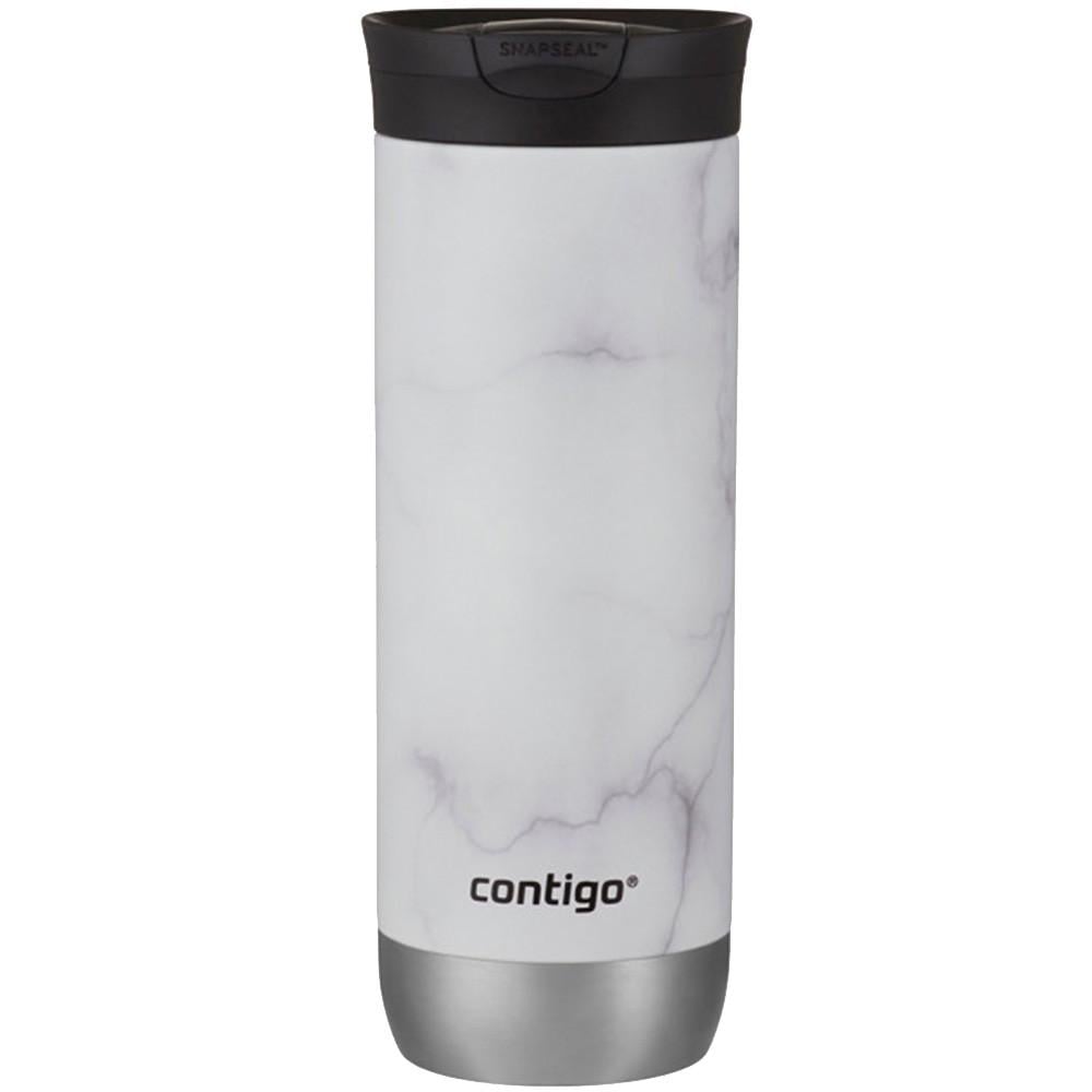 Термокружка Contigo Huron New Couture Snapseal 591 мл White Marble (2133554)
