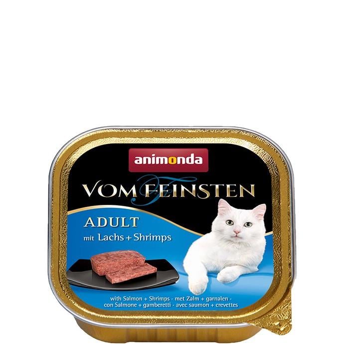 Консерви для котів Animonda Vom Feinsten Лосось-креветки 100 г (83202)