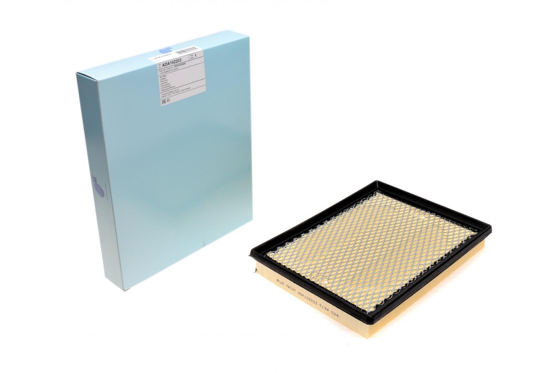 Фильтр воздушный BLUE PRINT для Chrysler 300C 03- (ADA102203)