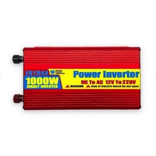 Преобразователь напряжения Eryuan DC/AC 12-220 V 1000 W (15279)