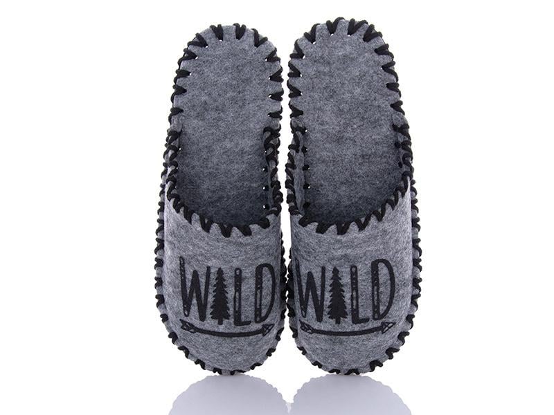 Тапочки фетровые мужские VENDS 345 р. 40-41 Серый