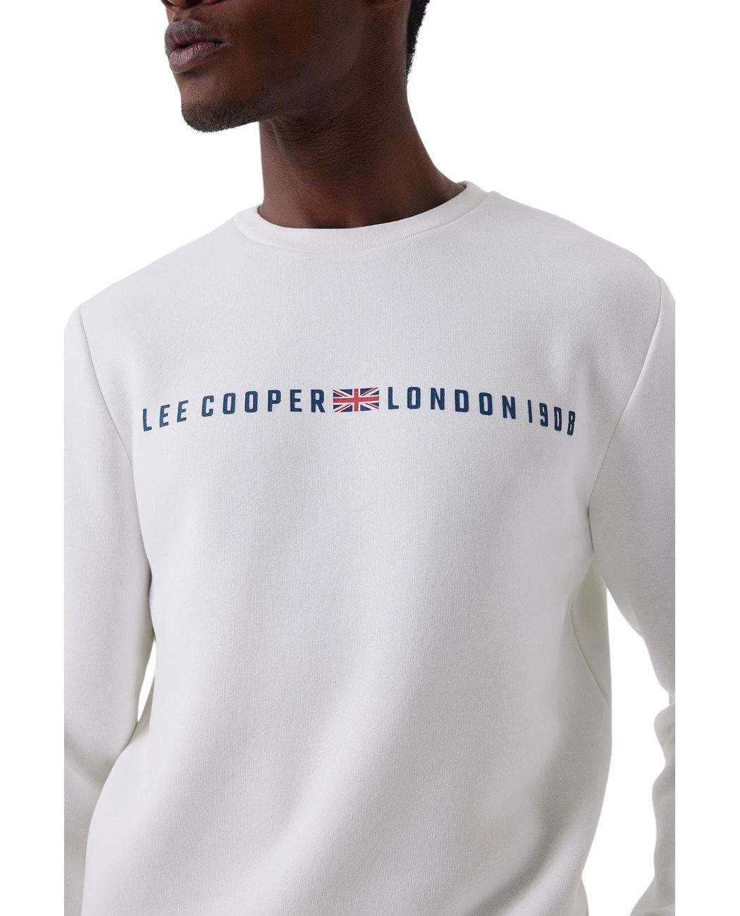 Світшот чоловічий Lee Cooper Steward 241LCM241003.1101 XXL Білий (8682272499984) - фото 4 Світшот чоловічий Lee Cooper Steward 241LCM241003.1101 XXL Білий (8682272499984) - фото 4