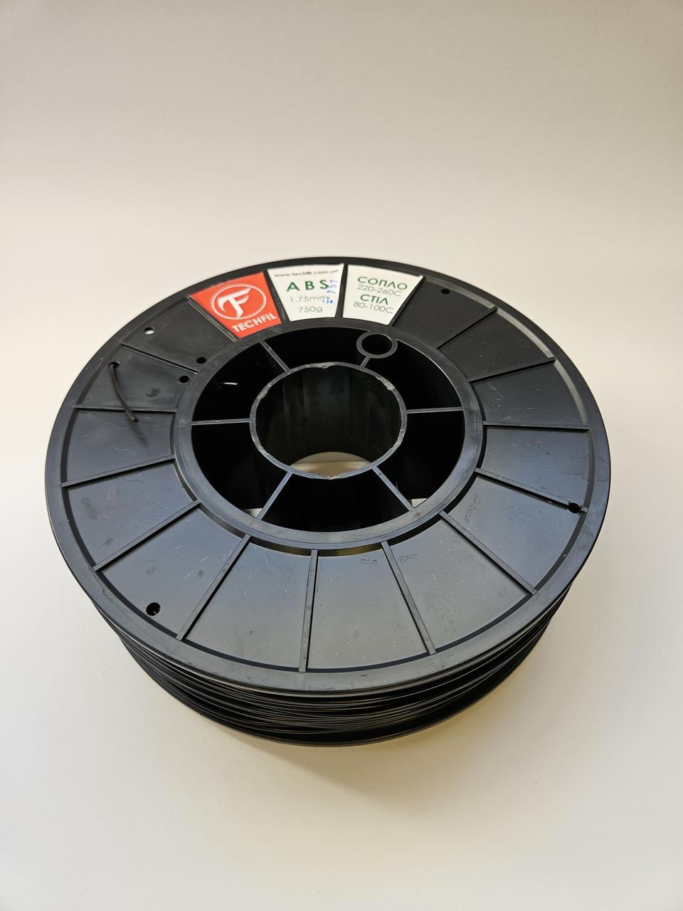Нить для 3D печати ABS Techfil марка 757 1,75 мм Черный - фото 4 Нить для 3D печати ABS Techfil марка 757 1,75 мм Черный - фото 4