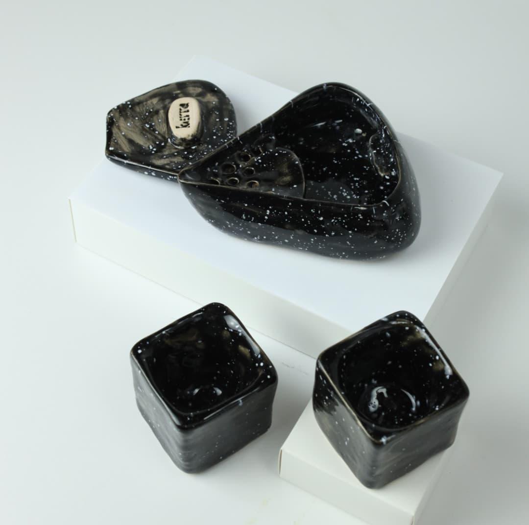 Набор для чайной церемонии Космо ручной работы (TS-10) - фото 3 Набор для чайной церемонии Космо ручной работы (TS-10) - фото 3