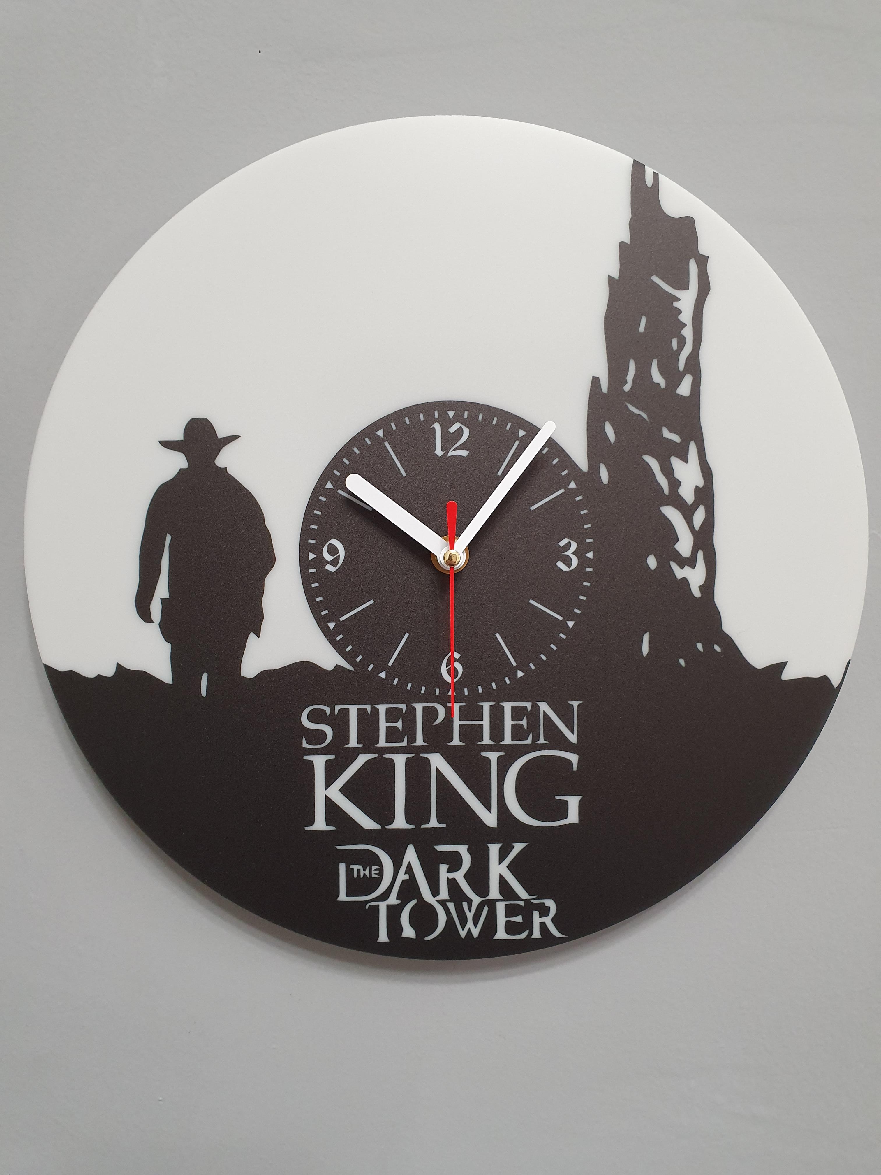 Годинник настінний Стівен Кінг Темна Вежа (5232)