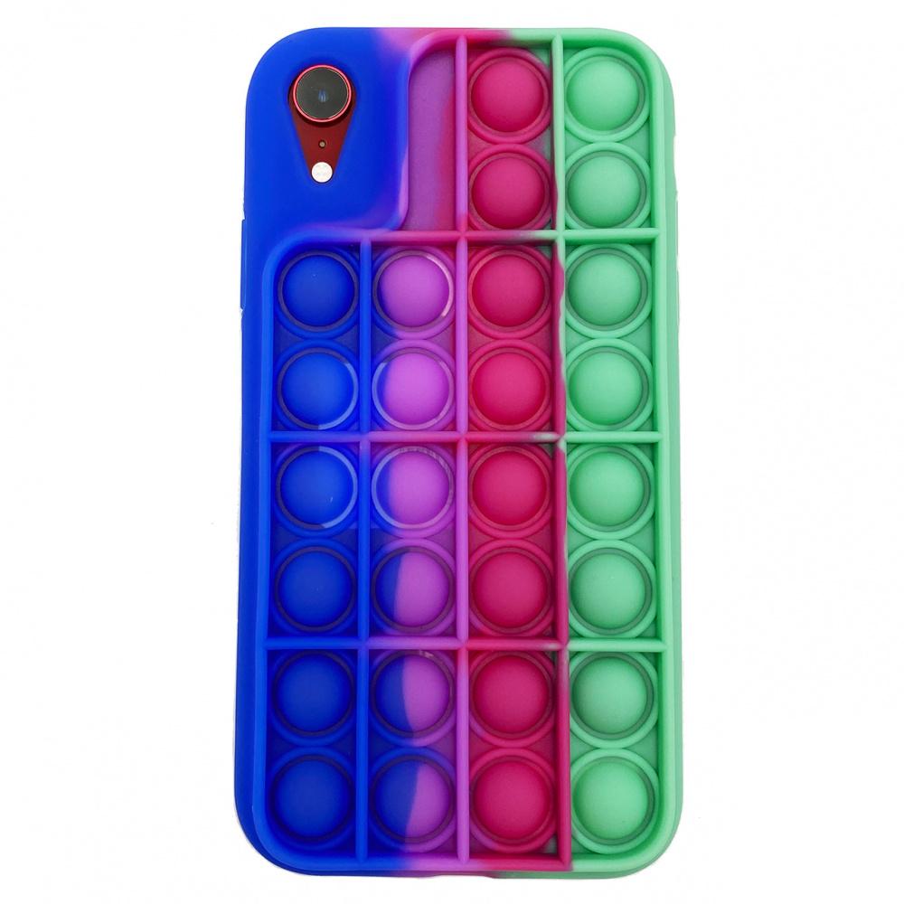 Чохол PRC Pop it Case TPU для iPhone XR Sea blue - фото 1