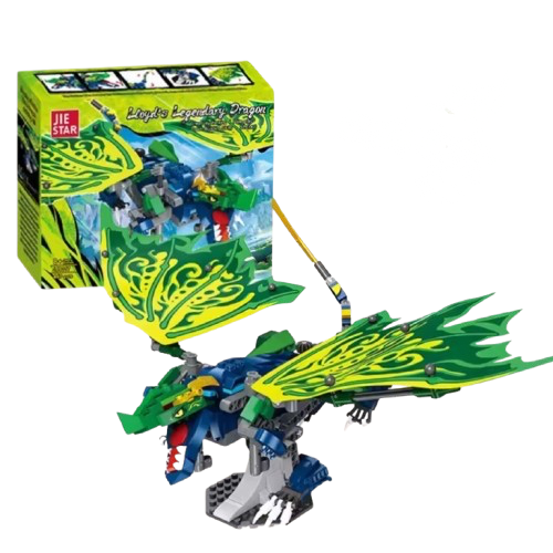 Конструктор Jie Star Легендарний Дракон Ллойда 447 деталей (KO-21) Конструктор Jie Star Легендарний Дракон Ллойда 447 деталей (KO-21)