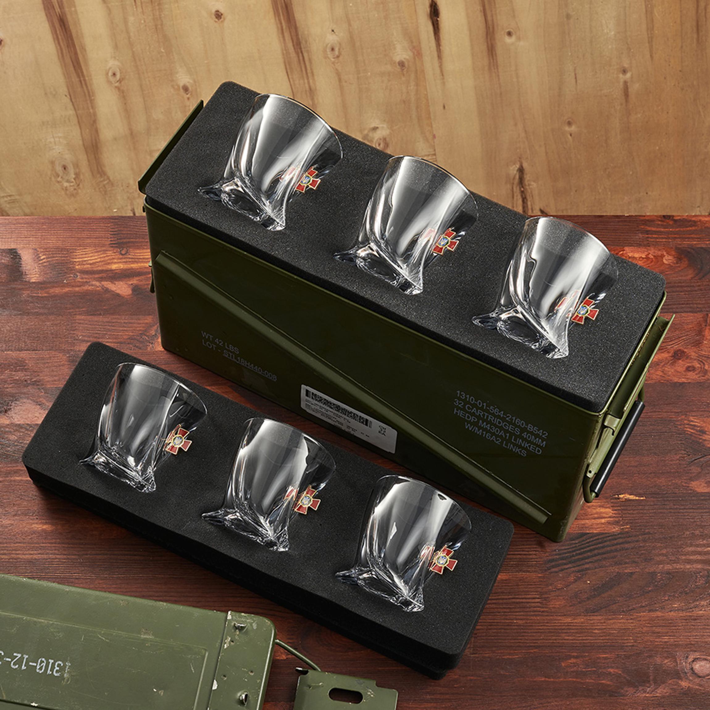 Набор VSKLO БК большой хрустальные стаканы ВСУ (28919133)