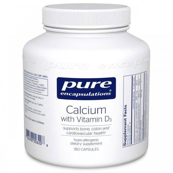 Микроэлемент Кальций Pure Encapsulations Calcium with Vitamin D3 180 капс. (PE-00620) Микроэлемент Кальций Pure Encapsulations Calcium with Vitamin D3 180 капс. (PE-00620)