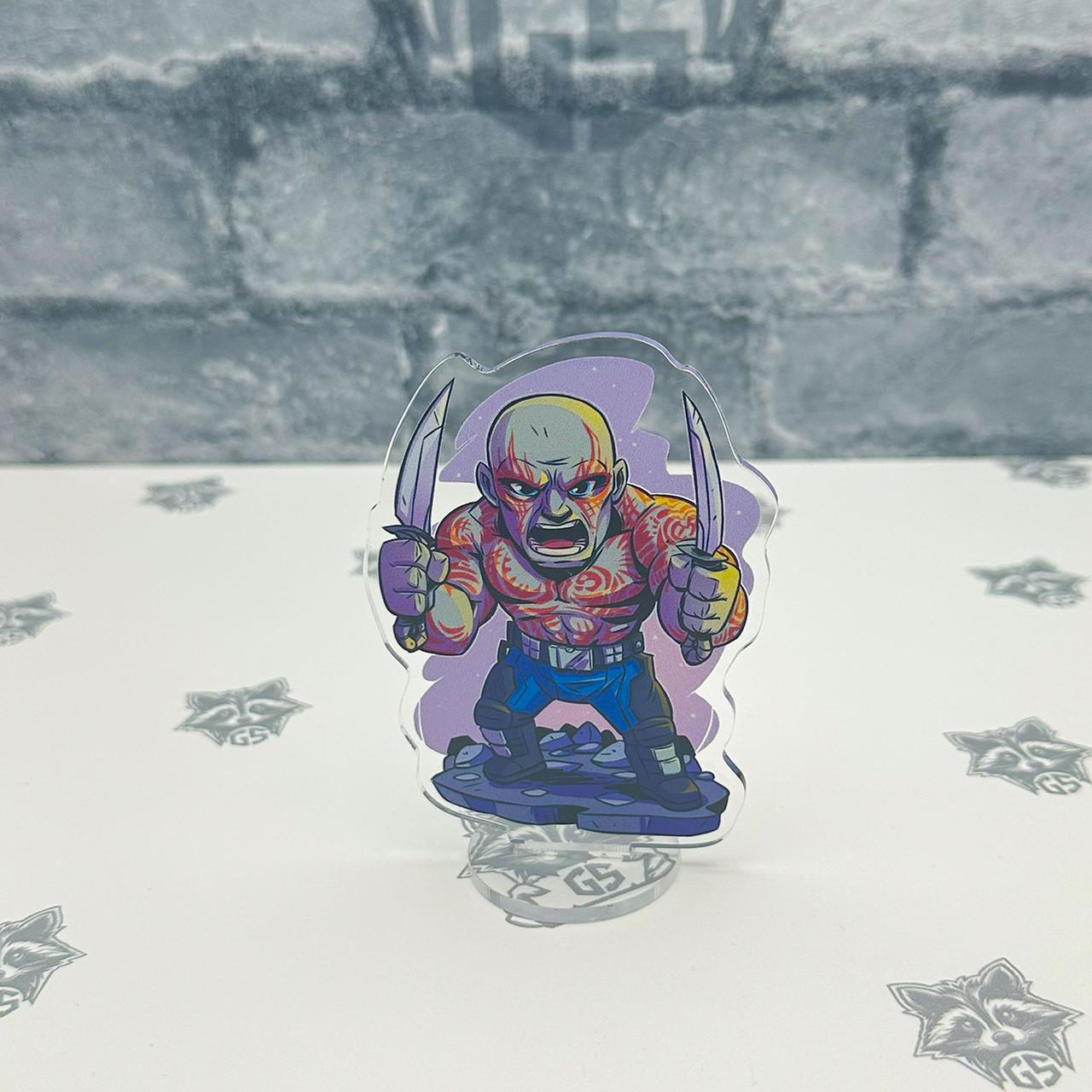 Фигурка коллекционная акриловая Chibi Стражи Галактики Дракс Разрушитель 10 см (2379290261)