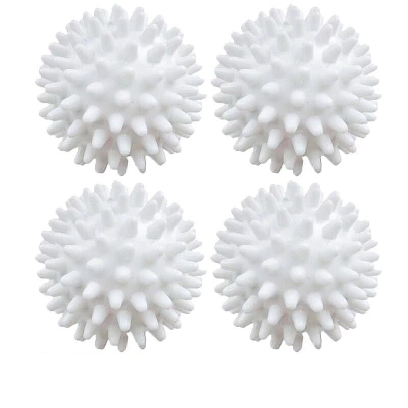 Комплект мячиков для стирки Kayfovo KB4W и мешочек для стирки KBW1 4 шт. White (28680)