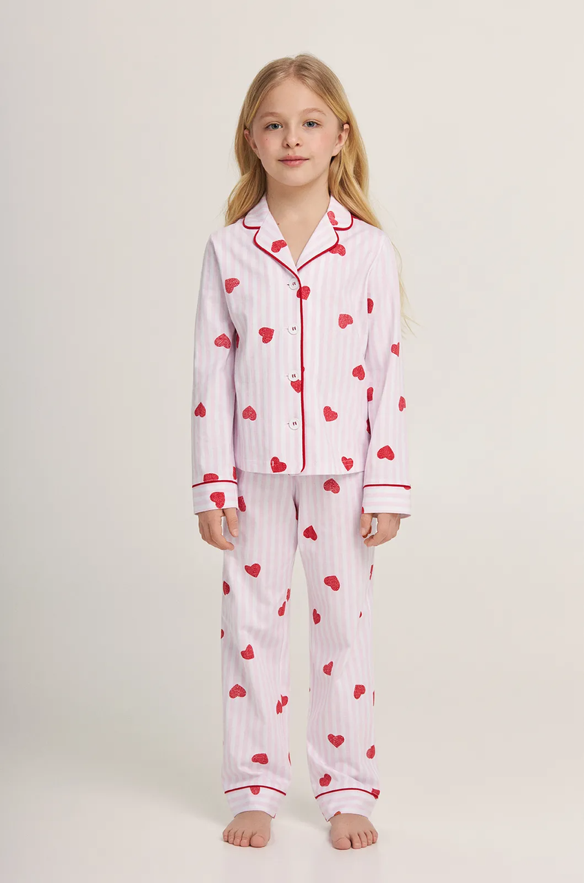 Пижама детская для девочек Ellen LOVEU 5580/01/01 152 см Розовый