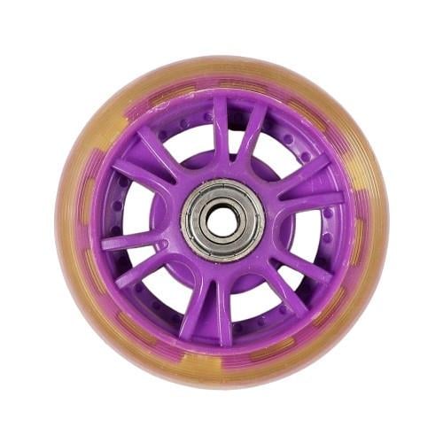 Колесо для самоката заднє з підшипником 90 мм Фіолетовий (184009)