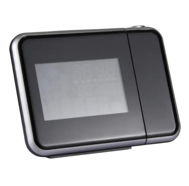 Часы-метеостанция настольные Color Screen с будильником и проектором (M-8190)
