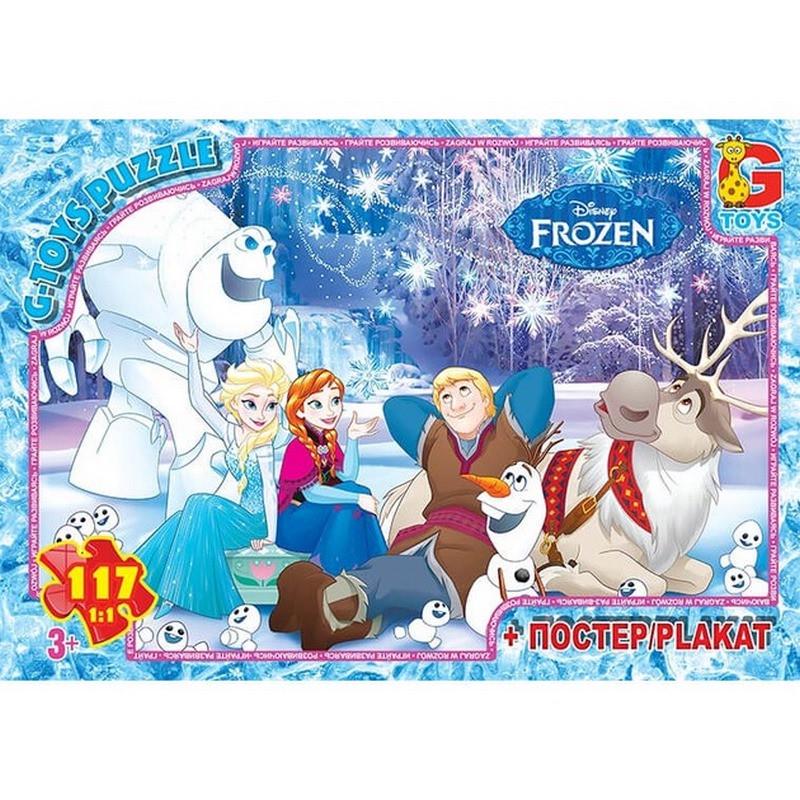Пазл-плакат дитячий Frozen FR017 117 ел. (26126194) Пазл-плакат дитячий Frozen FR017 117 ел. (26126194)