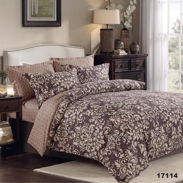 Комплект постельного белья Viluta ранфорс 17114 двуспальный (00286)