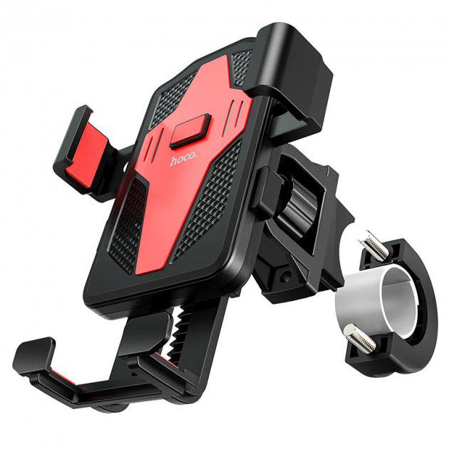 Универсальный держатель для велосипеда Hoco Flying One-touch CA73 Black/Red (3370790c) - фото 8
