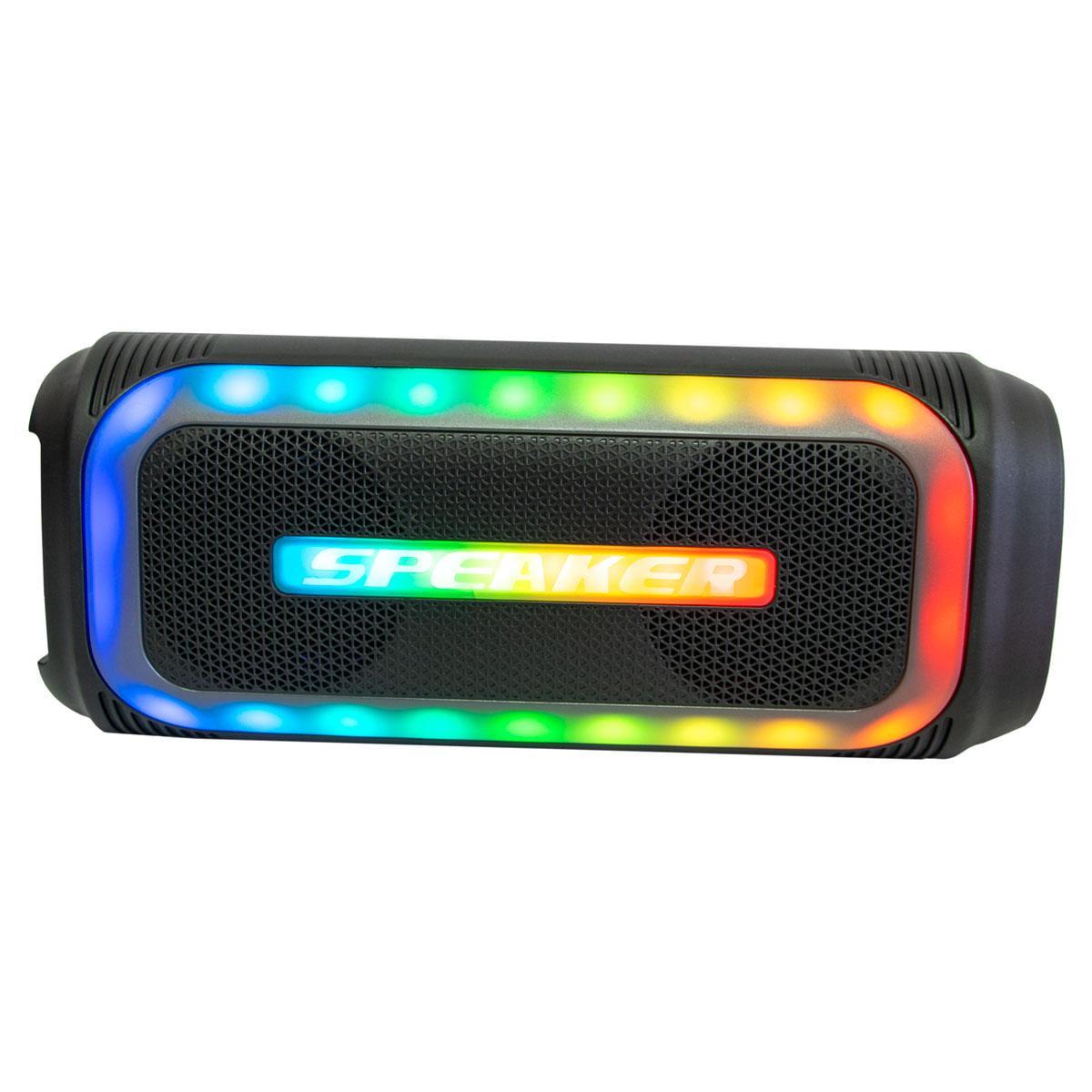 Колонка портативна E4107 BT WSJAR E-4107 Bluetooth RGB Чорний (1010541-Black)