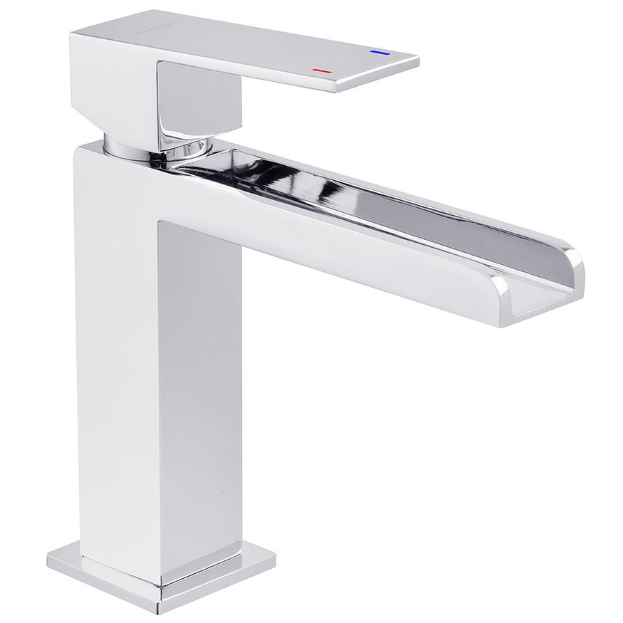 Смеситель для умывальника IBERGRIF M11008 CV028457 однорычажный Хром (147716)