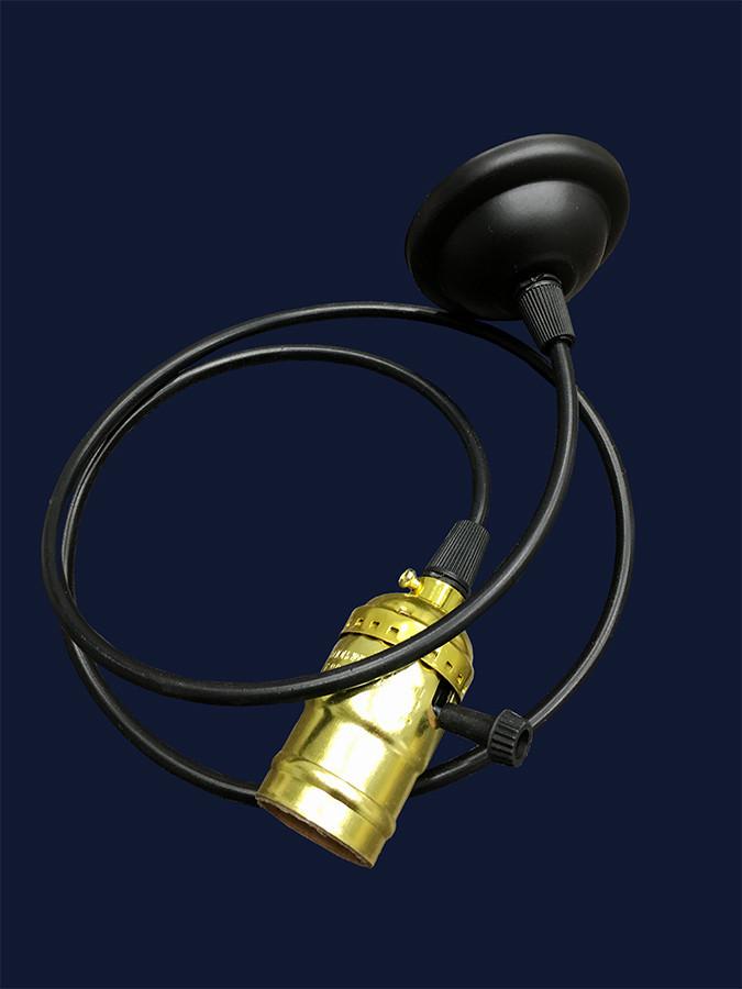 Підвісний світильник Levistella AMP34003-1 лофт з вимикачем на плафоні Чорний (1887928300) - фото 2 Підвісний світильник Levistella AMP34003-1 лофт з вимикачем на плафоні Чорний (1887928300) - фото 2