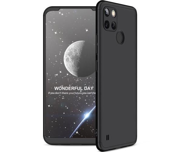 Чехол накладка GKK 360 для Realme C21Y / C25Y Черный