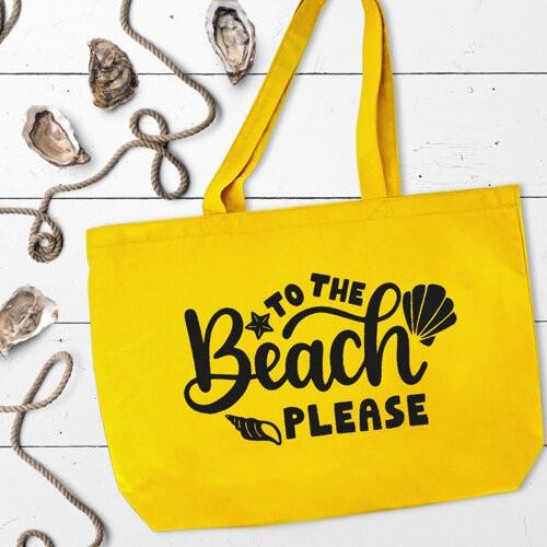 Еко-сумка Presentville Market MAXI "To the beach please" 47х36 см (KOTX_20A005)