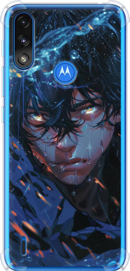 Чехол на Motorola E7 Power Satoru Gojou (6128sp-2284-42517)