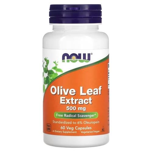 Оливковые листья NOW Olive Leaf Extract 500 мг 60 Veg Capsules (NOW-04723) Оливковые листья NOW Olive Leaf Extract 500 мг 60 Veg Capsules (NOW-04723)