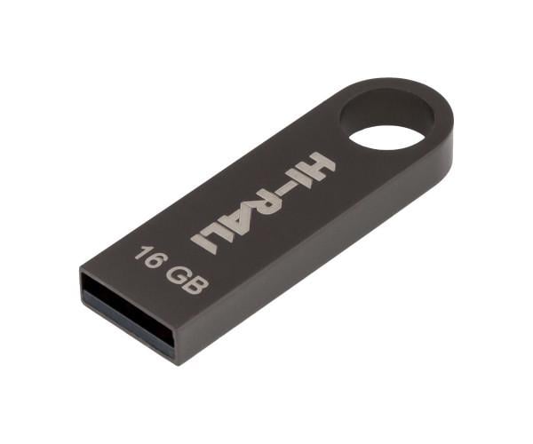 Флешка USB Hi-Rali Shuttle 16Gb Steel