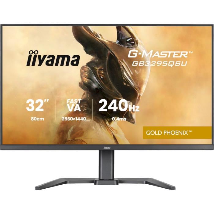 Монитор игровой Iiyama G-Master GB3295QSU-B1 Gold Phoenix Black (32534761)