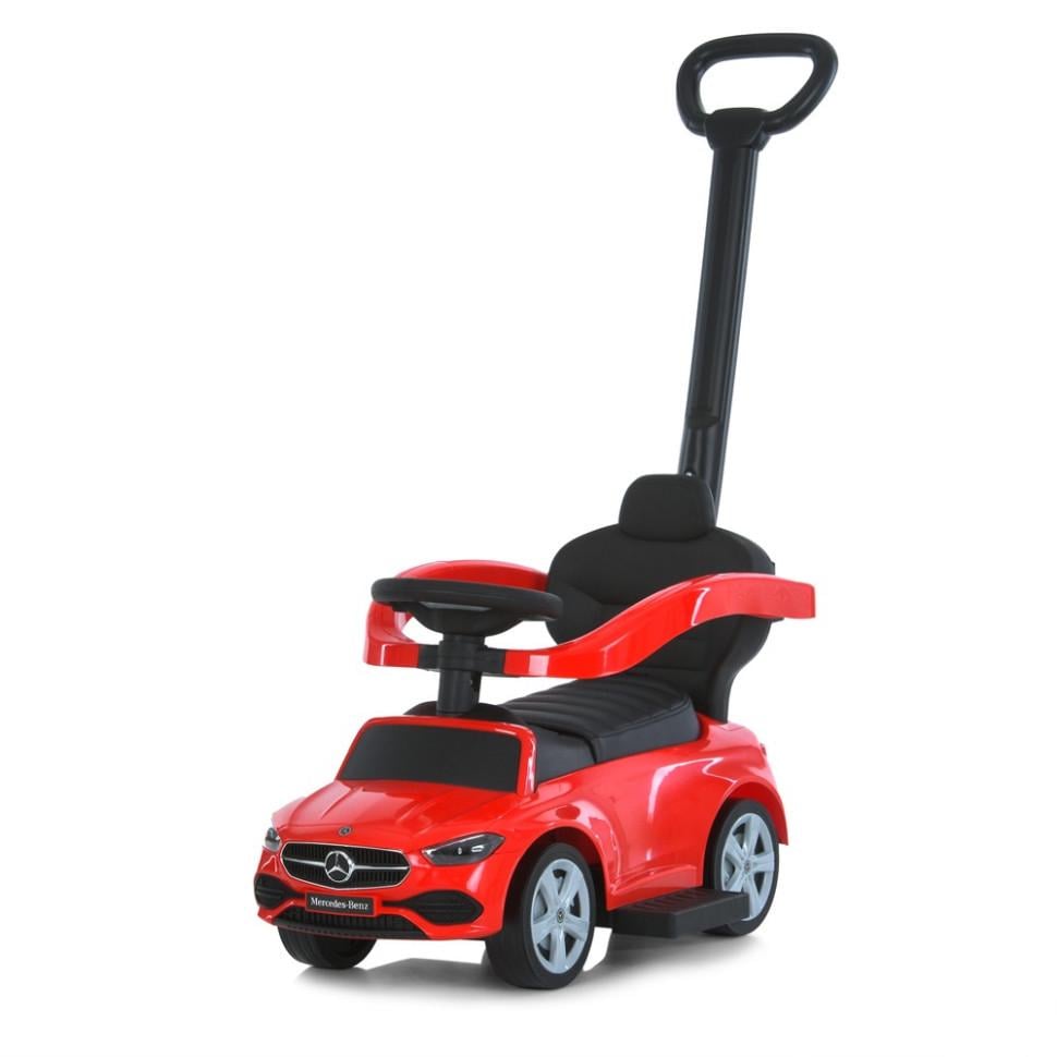 Толокар детские Bambi с родительской ручкой и звуковыми эффектами 71 см Черный (DK-170-K-199)