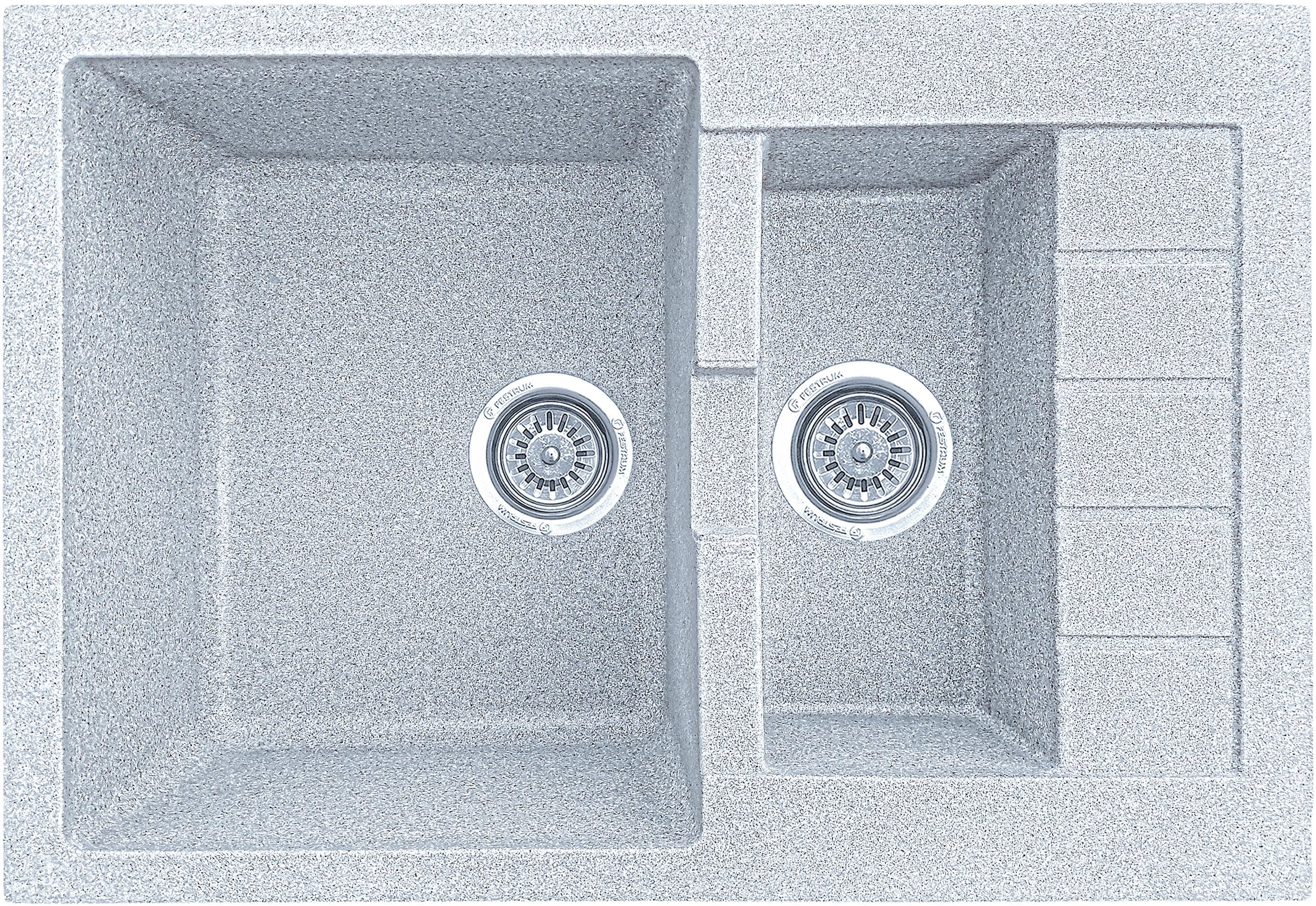 Мойка кухонная Valetti 59N 710x485 мм Серый (10505977)