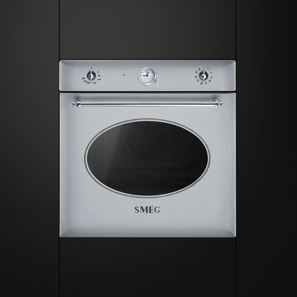 Духова шафа SMEG Coloniale SF855X SKL з грилем/функція холодних дверей Сріблястий (SF855X) - фото 2