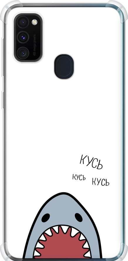 Чохол на Samsung Galaxy M21 M215F Акула (4870sp-2016-42517)