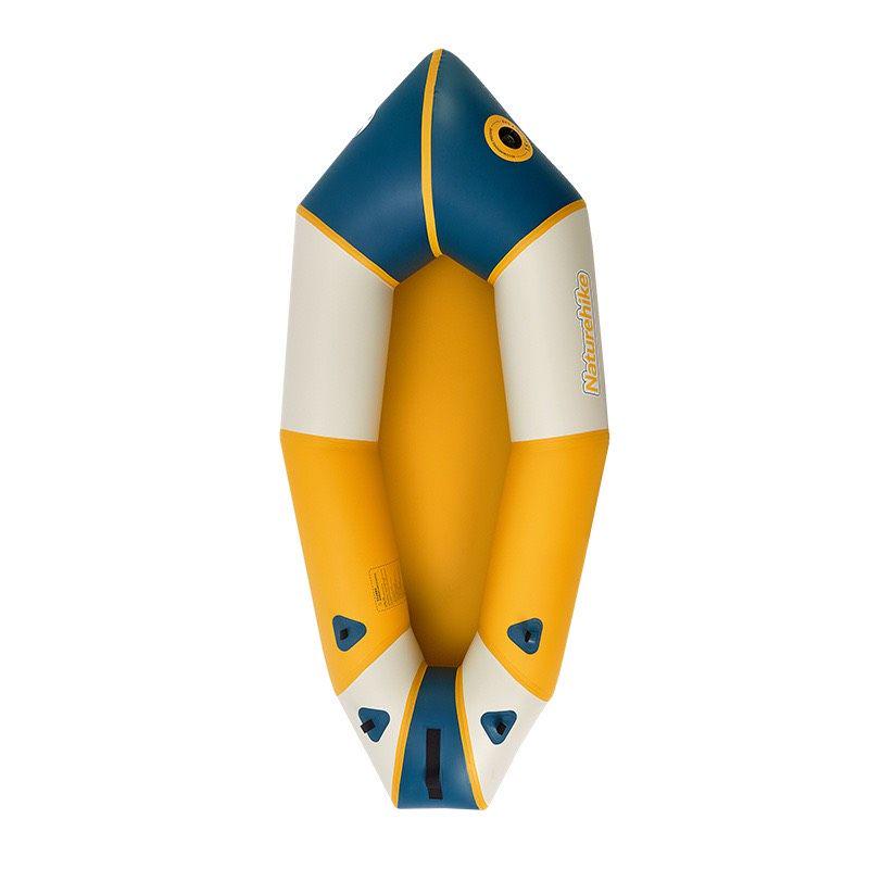 Надувная лодка Naturehike CNK2300SS012 220x90x40 см 120 кг Yellow/Blue/White (6976023925399)