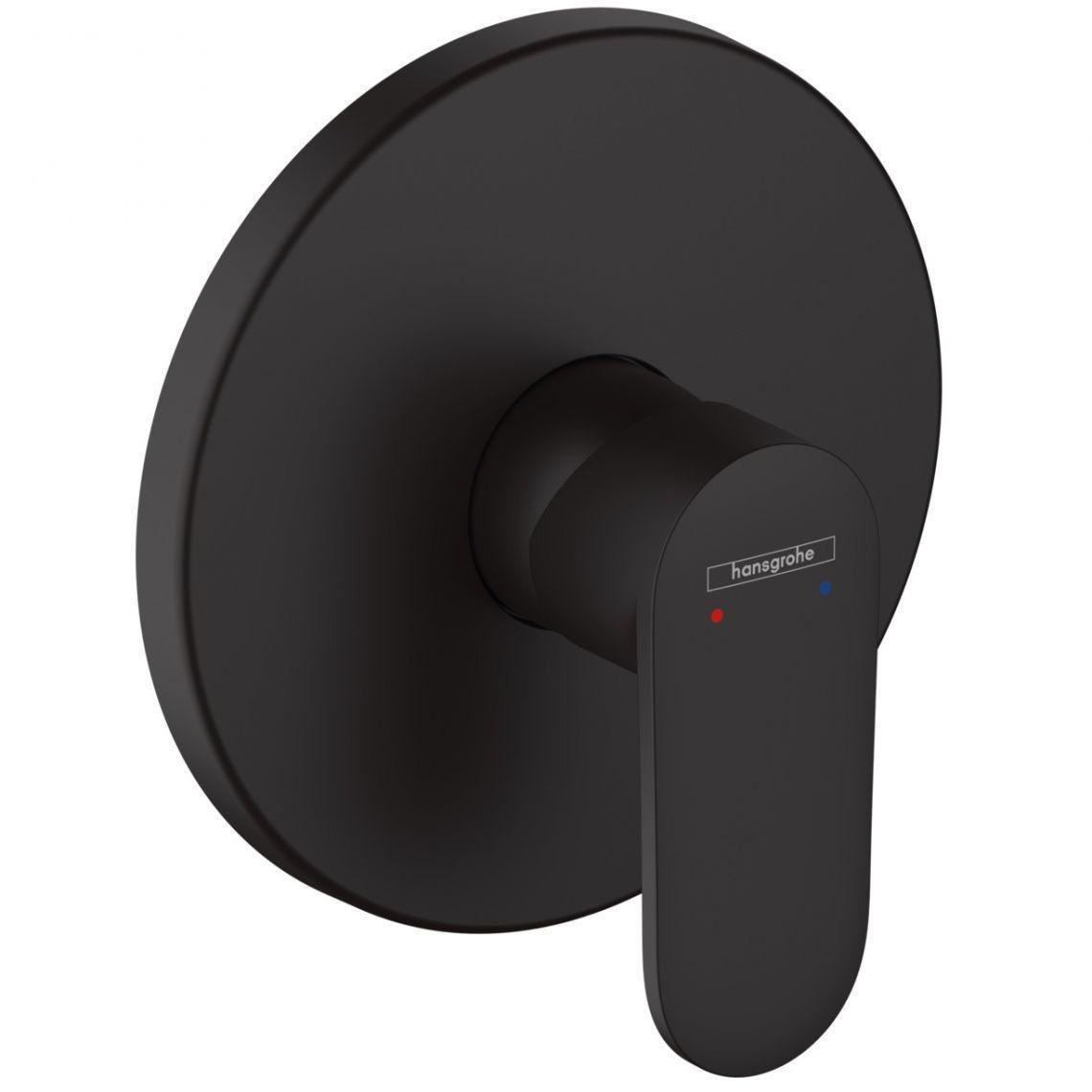 Змішувач для душу прихованого монтажу Hansgrohe Vernis Blend Чорний матовий (71667670)