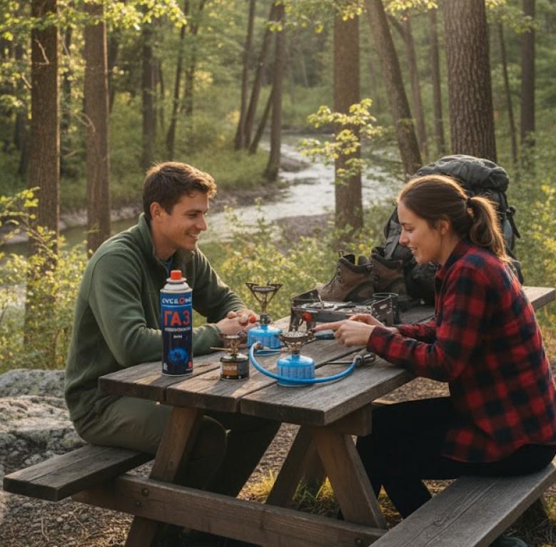 Балон газовий CYCLONE бутановий 220 г (2104618722) - фото 4 Балон газовий CYCLONE бутановий 220 г (2104618722) - фото 4