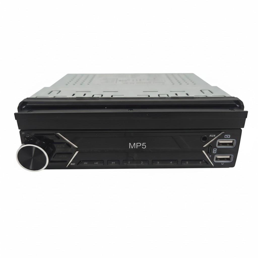 Плеєр автомобільний з висувним 7" екраном 1-DIN мультимедійний