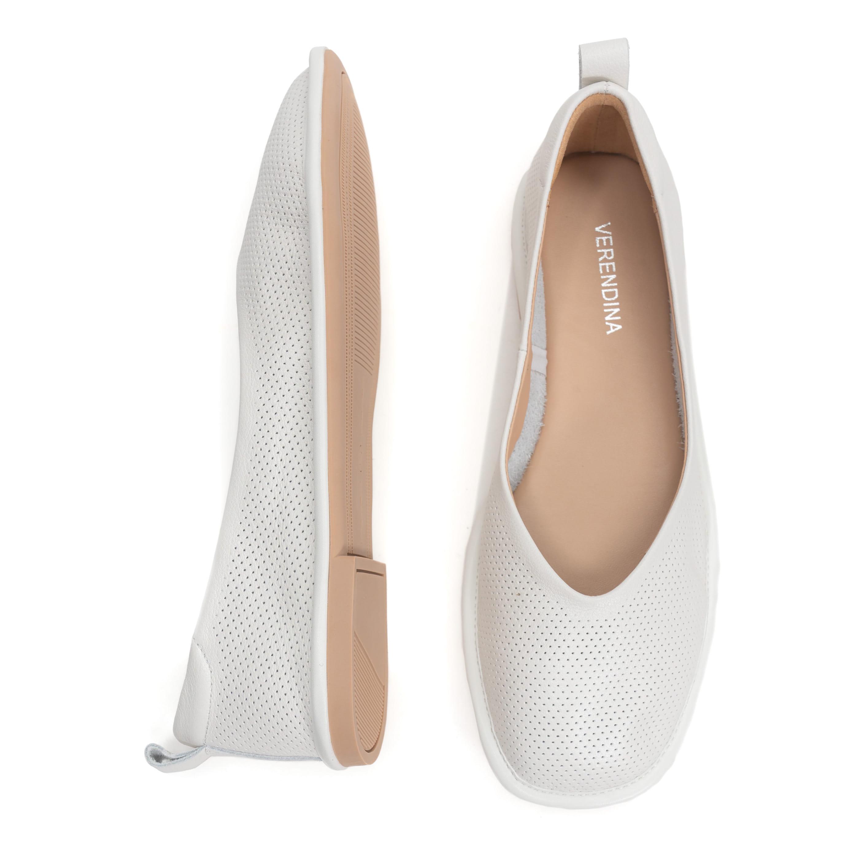Балетки Verendina 01578 р. 39 Кремовый (104363641) - фото 3 Балетки Verendina 01578 р. 39 Кремовый (104363641) - фото 3