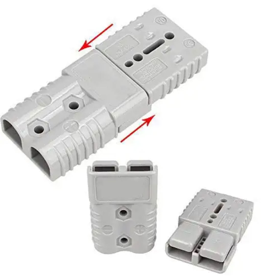 Разъем питания Anderson 50 A 600V Серый (2437981546)