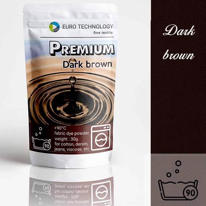 Барвник для тканини 30 г Dark Brown - фото 2