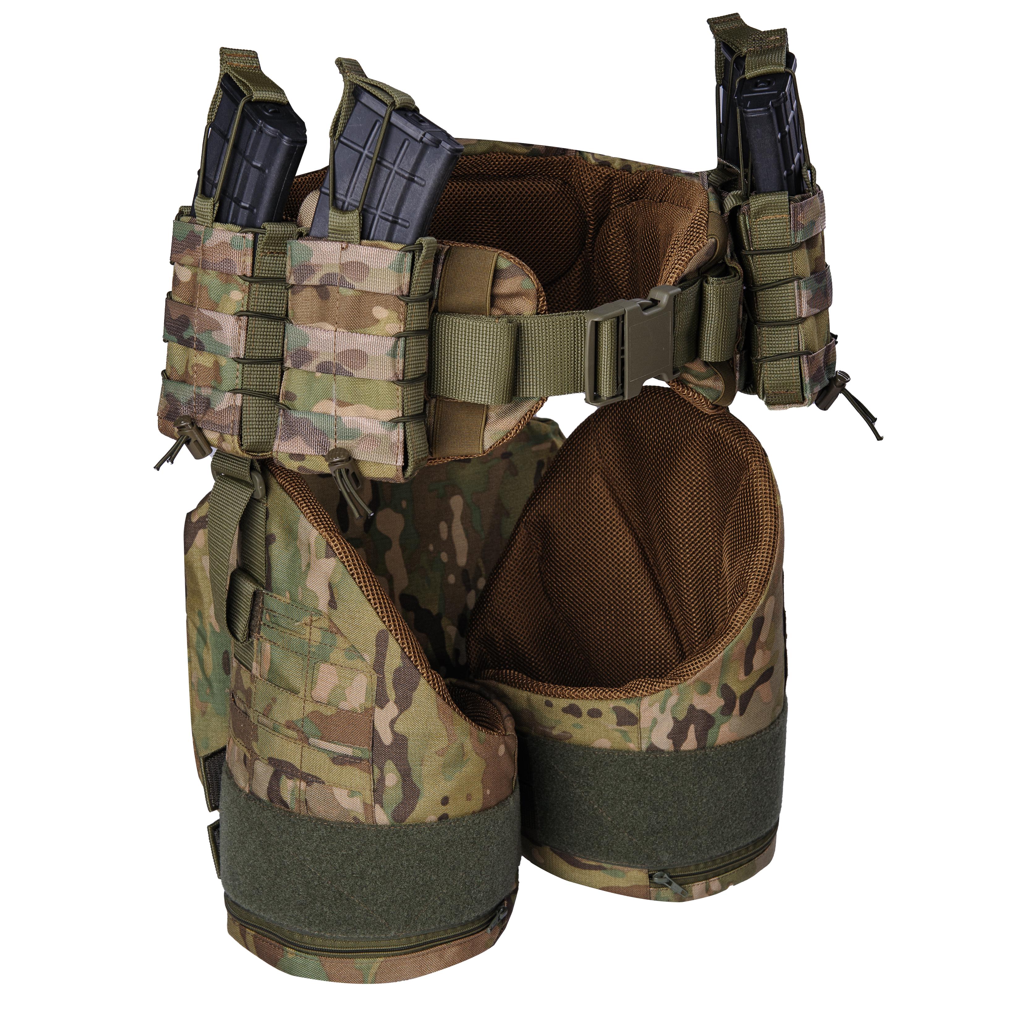 Баллистическая защита ног бедер и РПС Warbelt 1 класс SPECPROM L Мультикам - фото 3