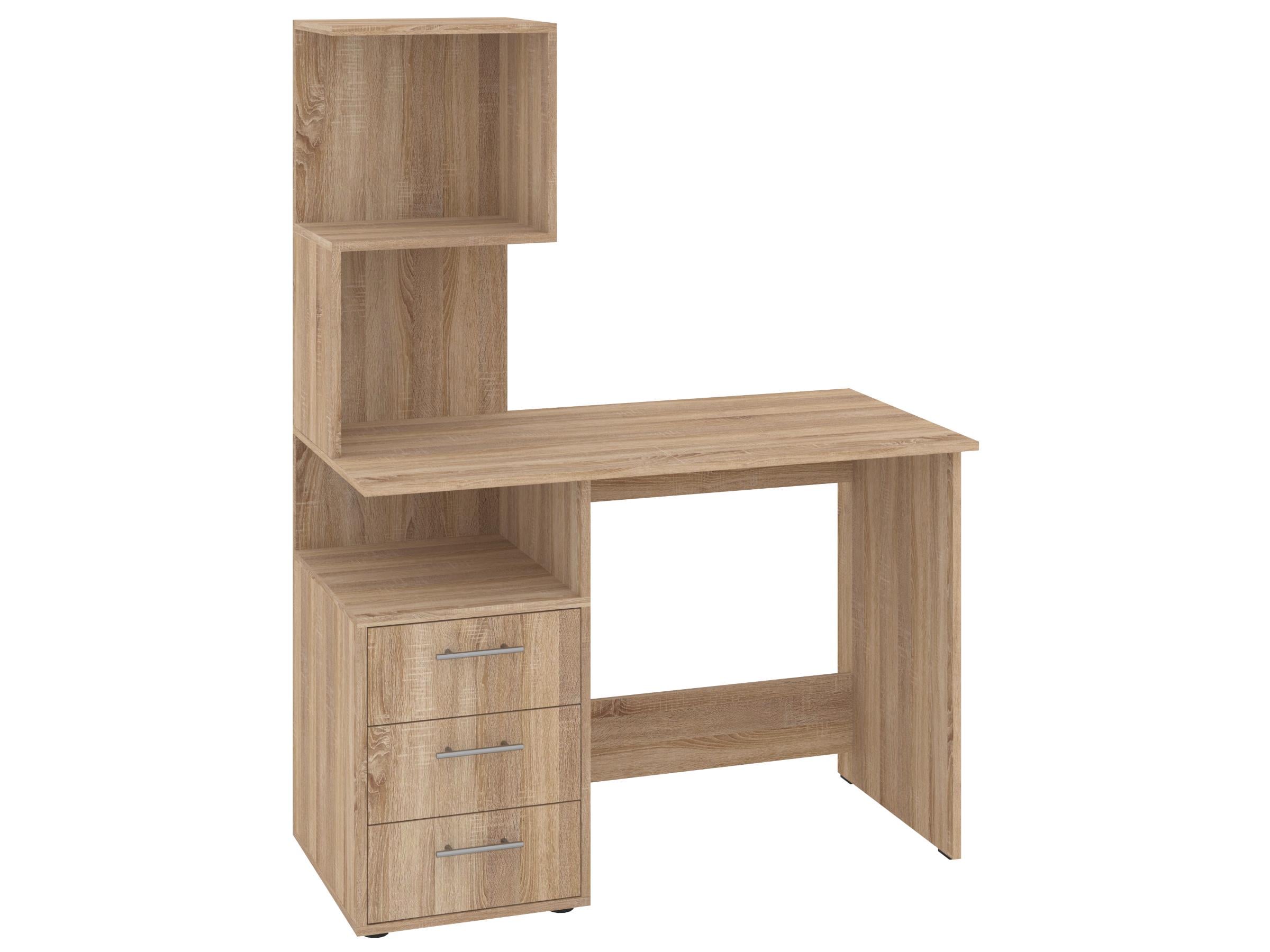 Письмовий стіл PEHOTIN Віраж 110х55х75/148,5 см Дуб сонома (PN-101297)