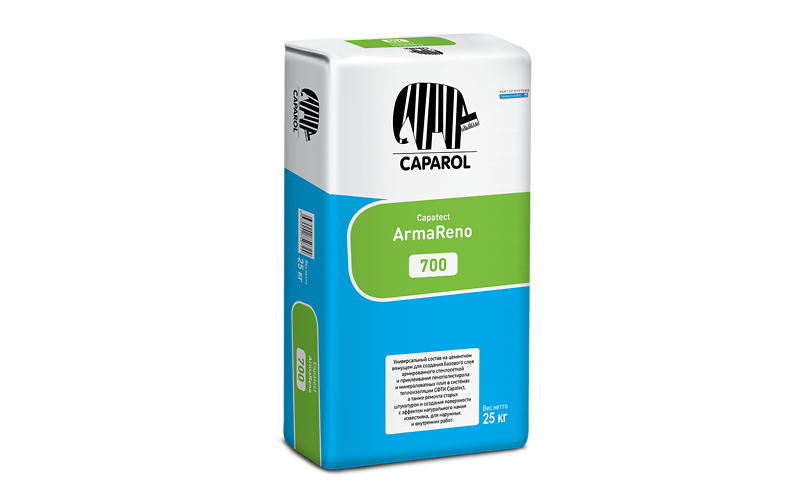 Штукатурка армуюча Capatect Armareno 700 для фасадів 25 кг Білий (1814250590)